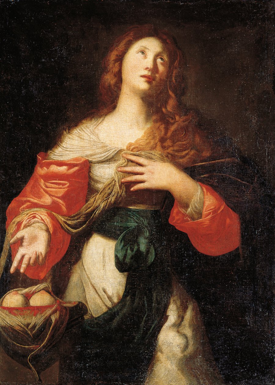 helgon agatha av Niccolò de Simone
