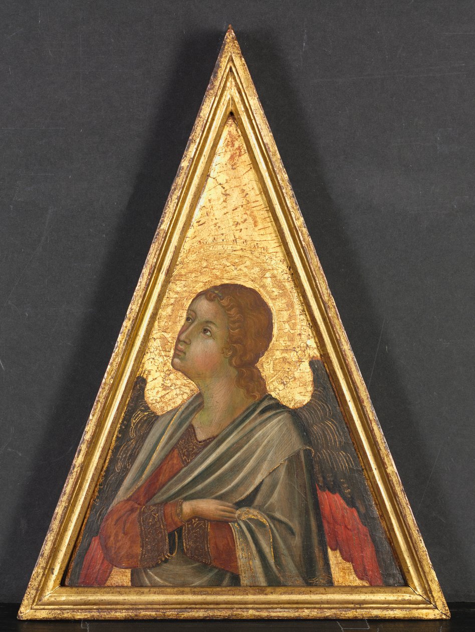Pinnacle med ängel, ca. 1340. av Niccolò di Segna