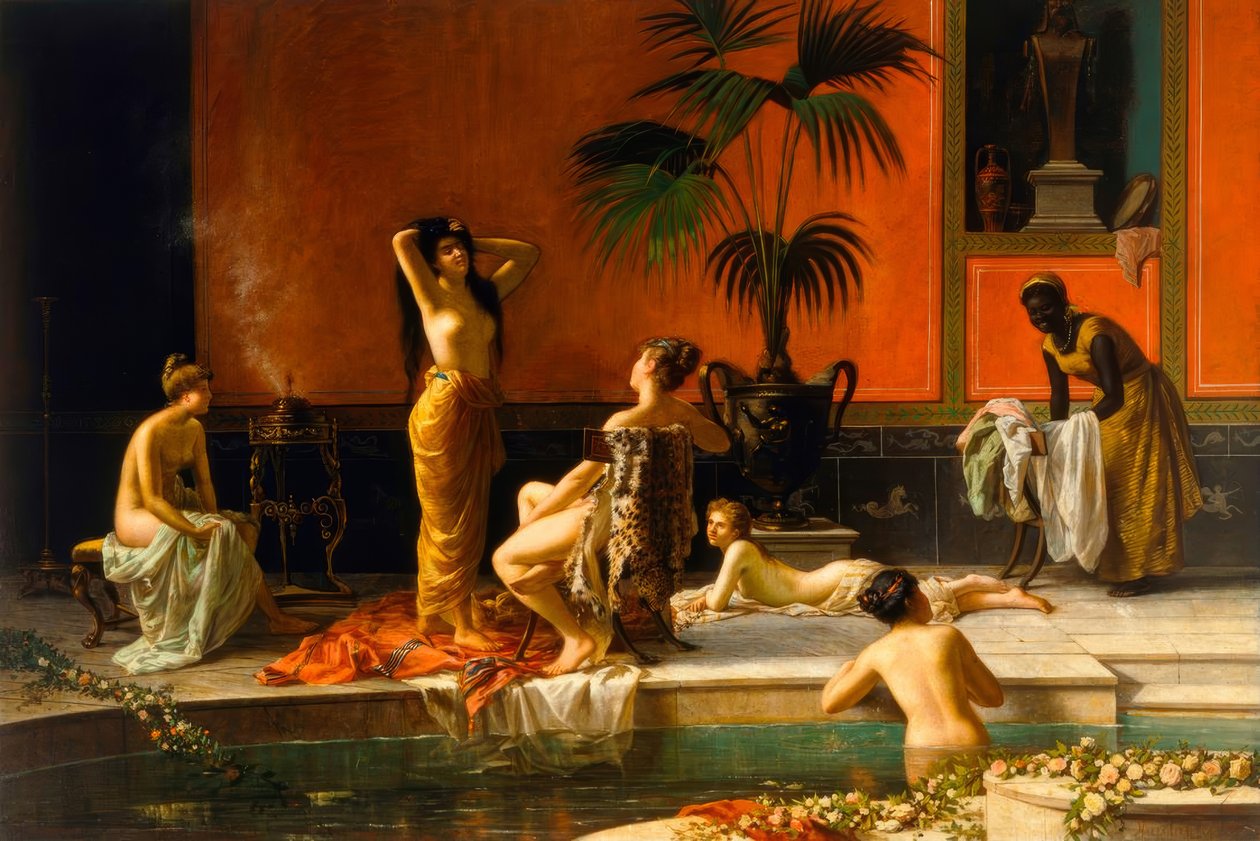 N.Cecconi, Pompeiska baden av Niccolo Cecconi