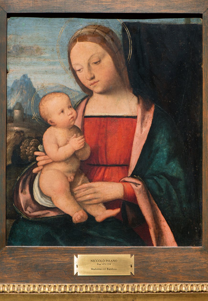 Madonna och barn, 1510-1520 av Niccolò Pisano