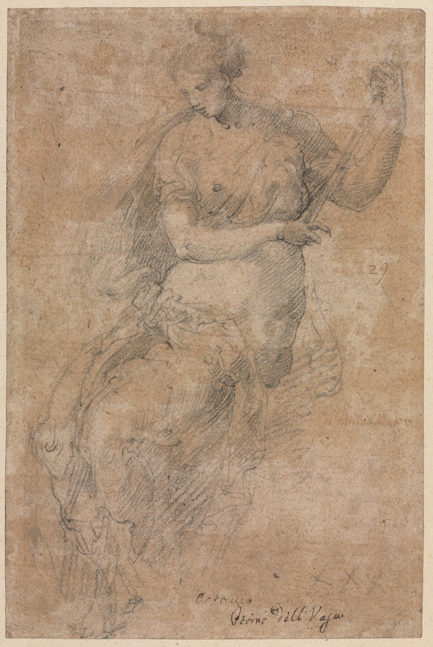 Allegorisk figur (rekto) av Niccolo dell