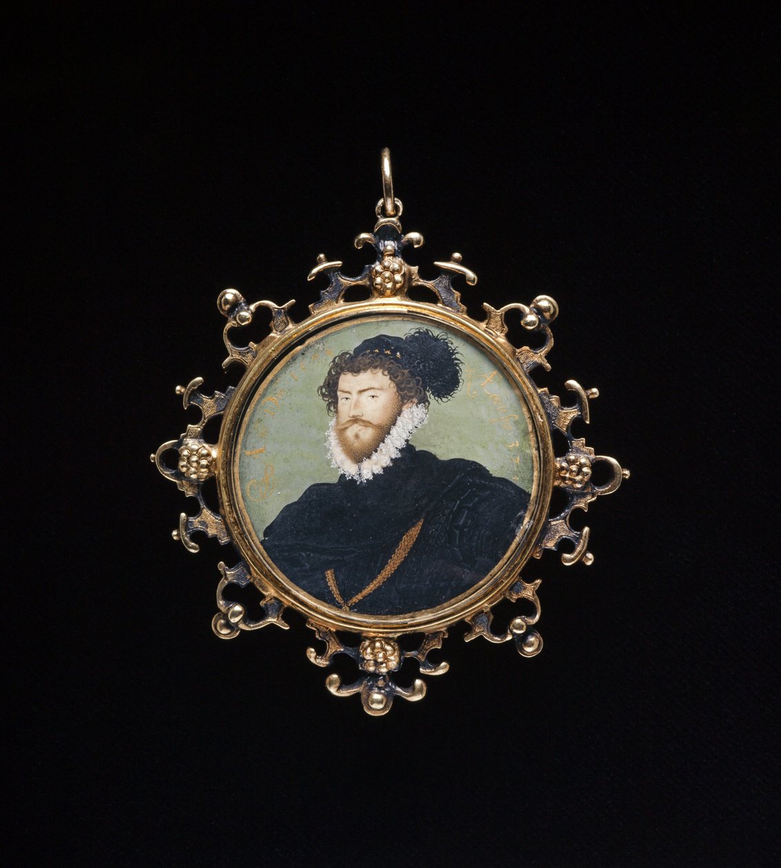 En okänd man, ca 1574 av Nicholas Hilliard