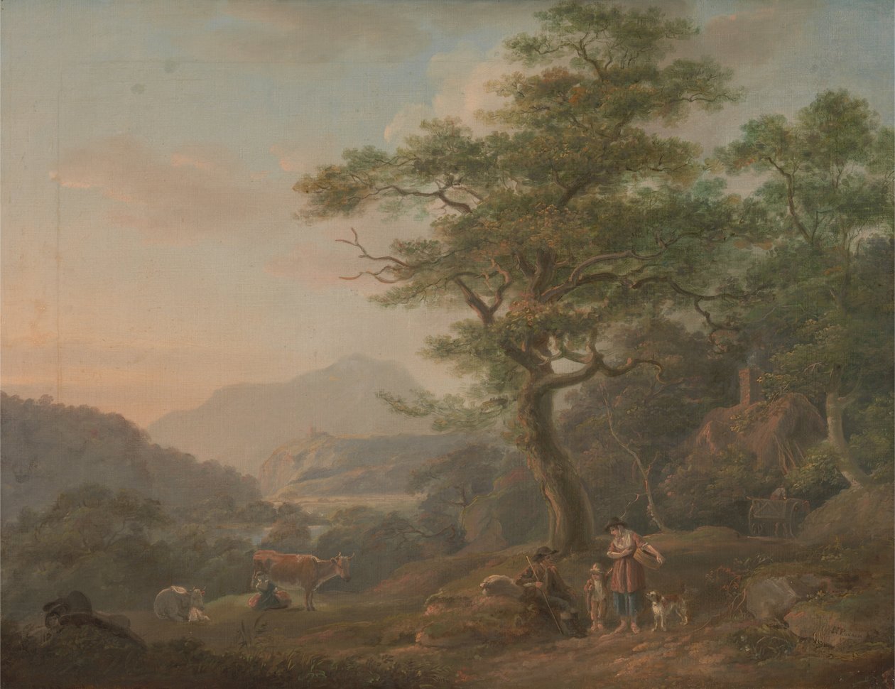 A Landscape with Figures av Nicholas Pocock