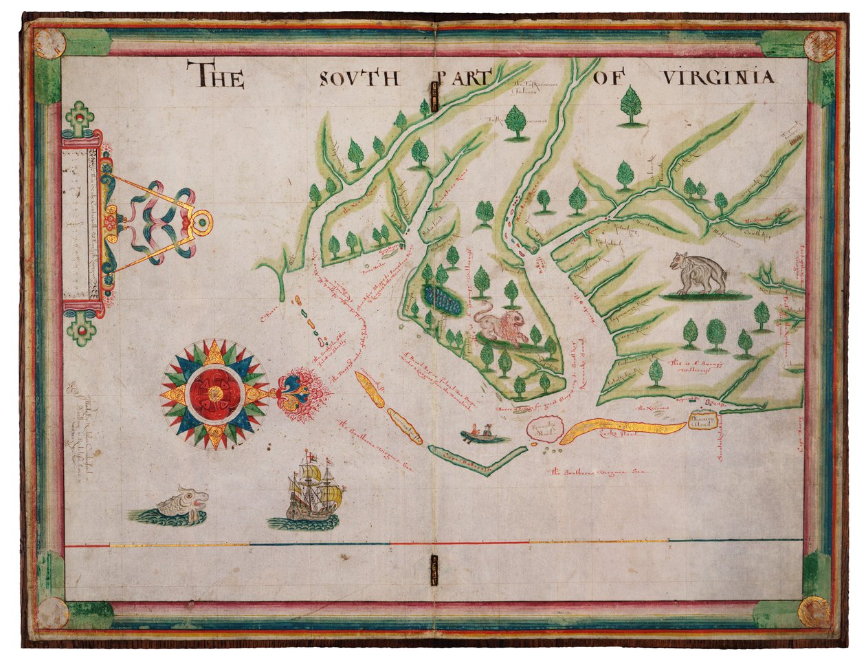 Södra delen av Virginia av Nicholas Comberford