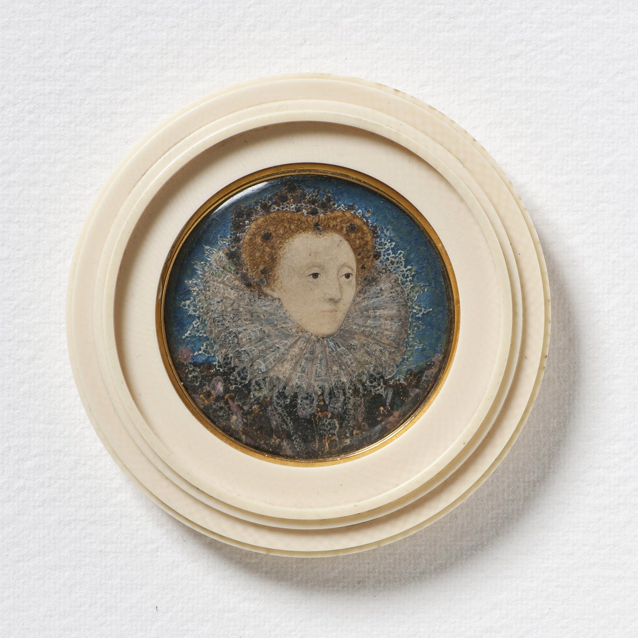 Porträtt av Elizabeth I av England av Nicholas Hilliard