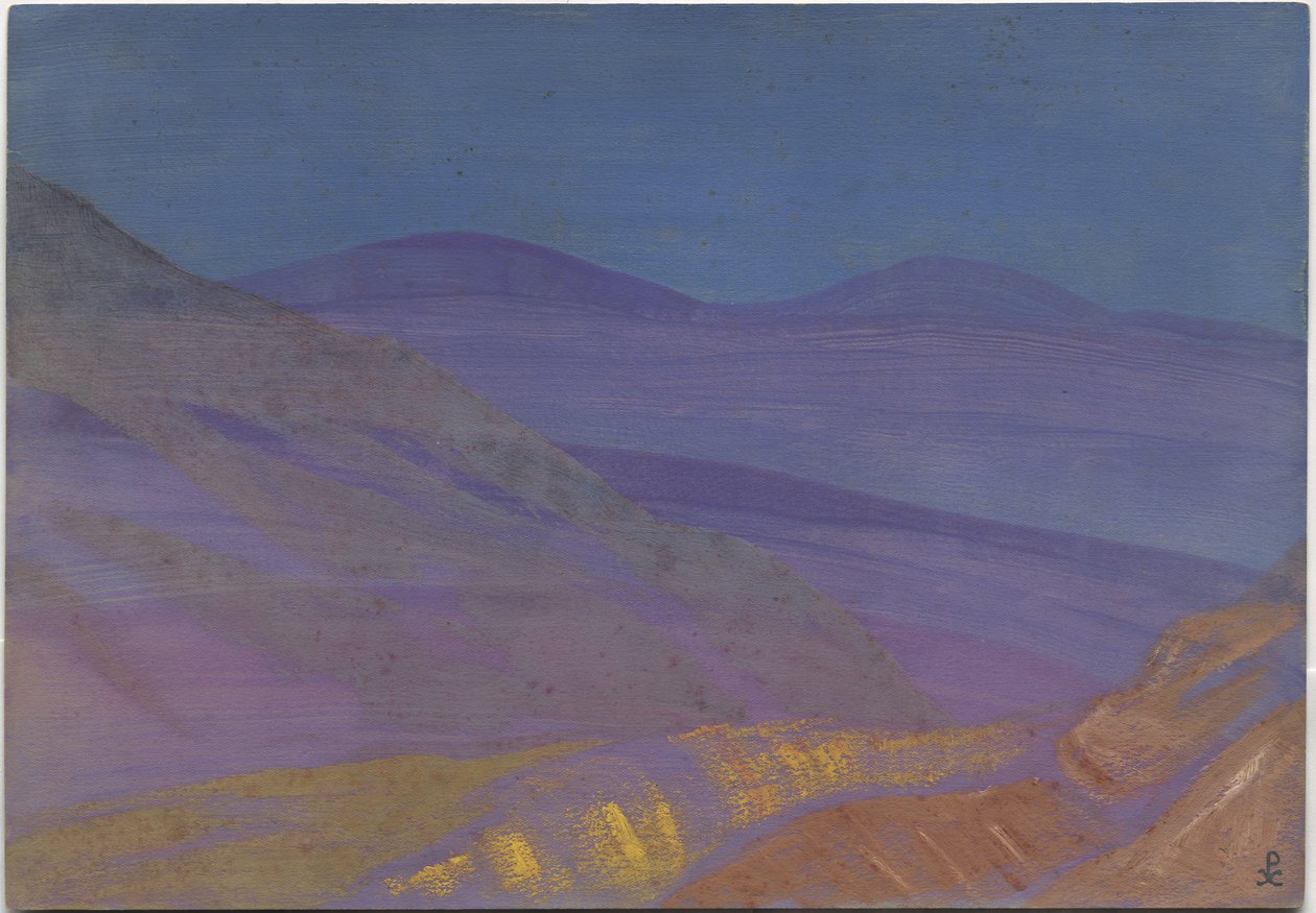 Albumblad, 1930-tal av Nicholas Roerich
