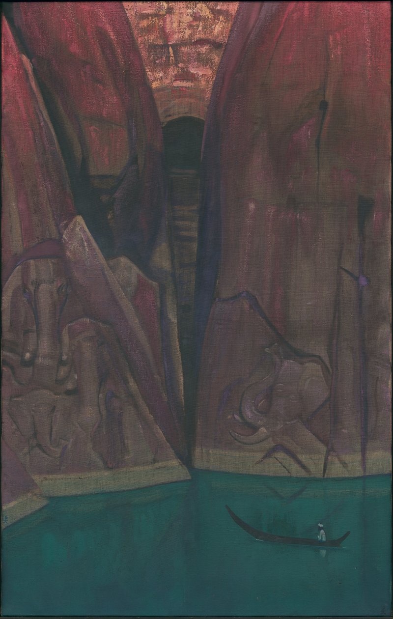Ashram, "Ashrams"-serien, 1931 av Nicholas Roerich