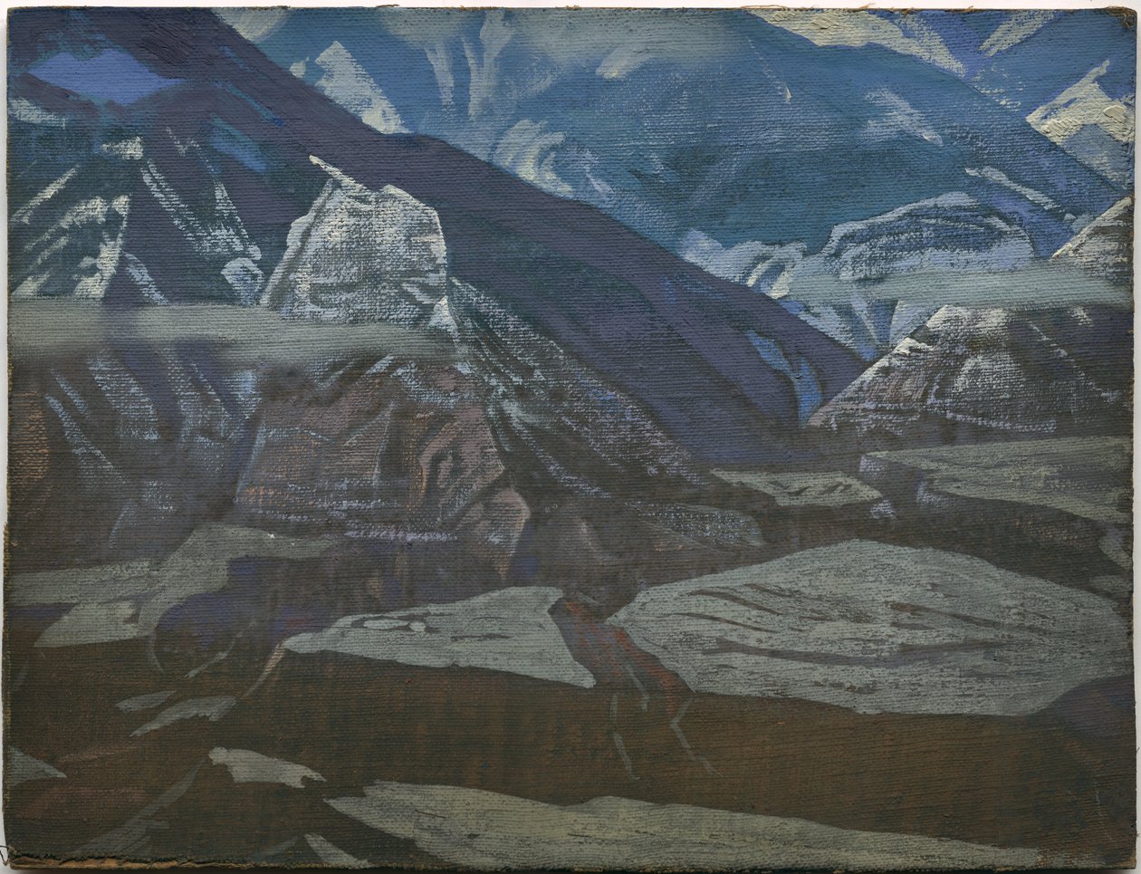 Bharagarh Fort, "Kullu"-serien, 3 av Nicholas Roerich
