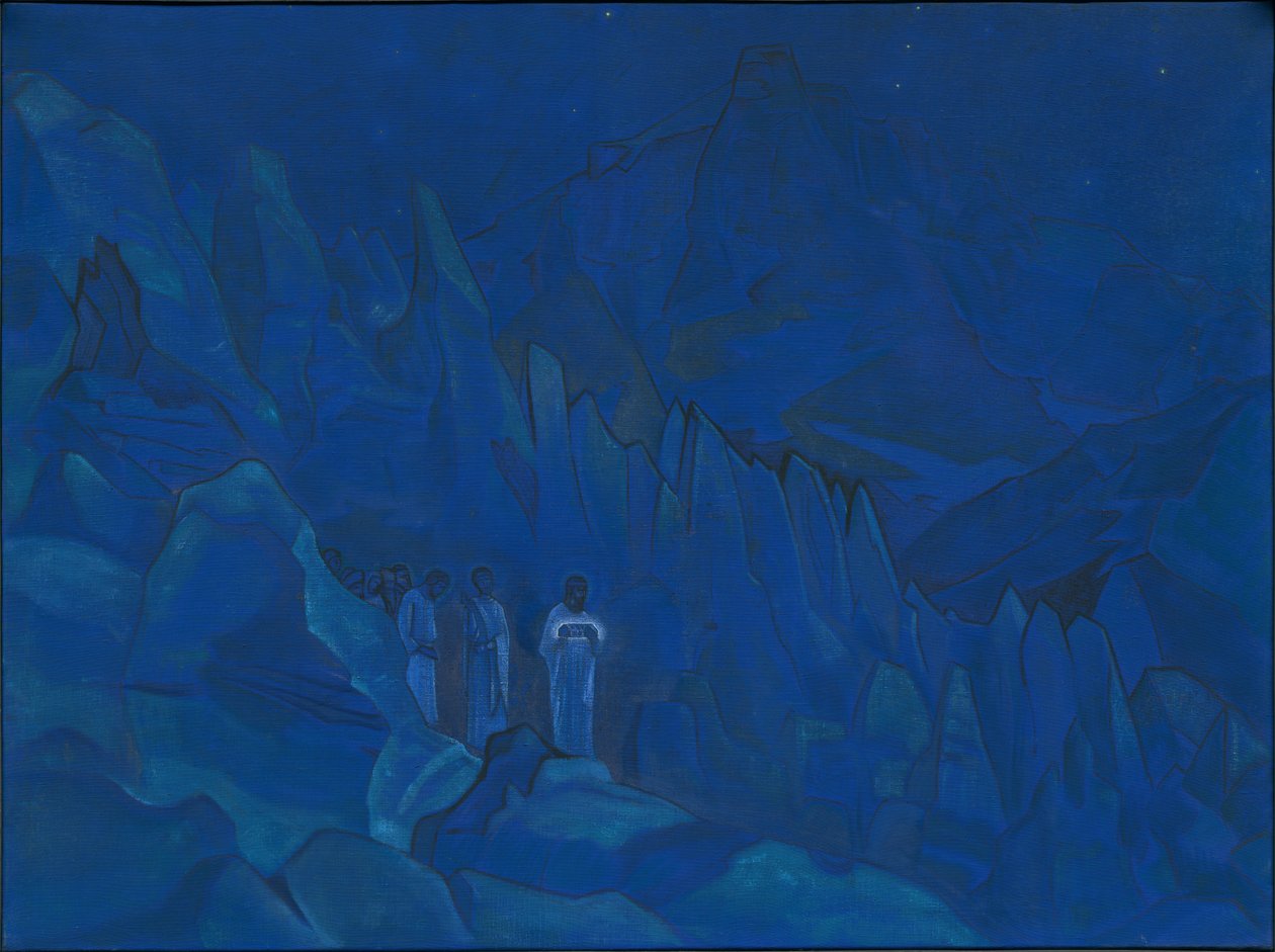 Burning of Darkness, "His Country"-serien, 1924 av Nicholas Roerich