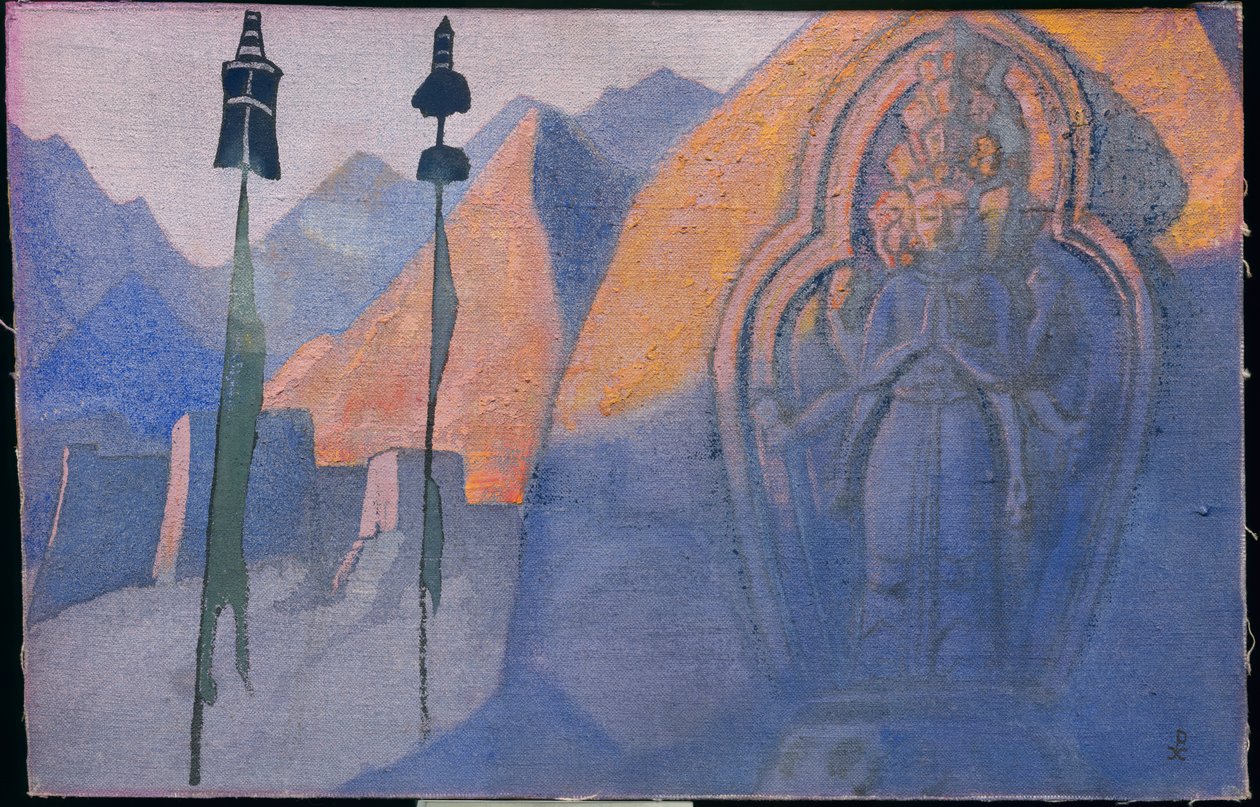 Chenrezi, 1932 av Nicholas Roerich