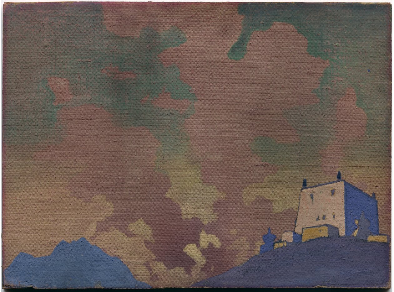 Gompa, 1932 av Nicholas Roerich