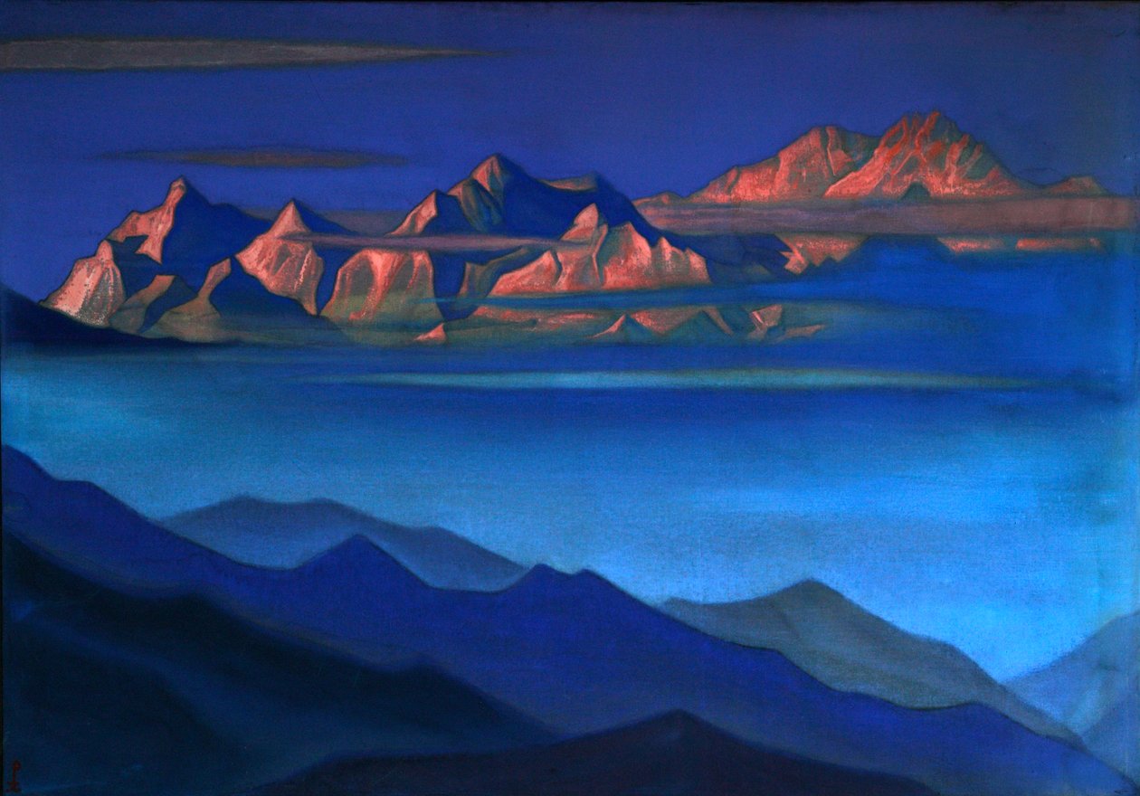 K Ang Chen Junga, 1944. av Nicholas Roerich