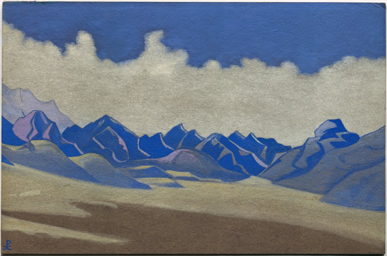 Karakoram, Vägen till Turkestan, 1936 av Nicholas Roerich
