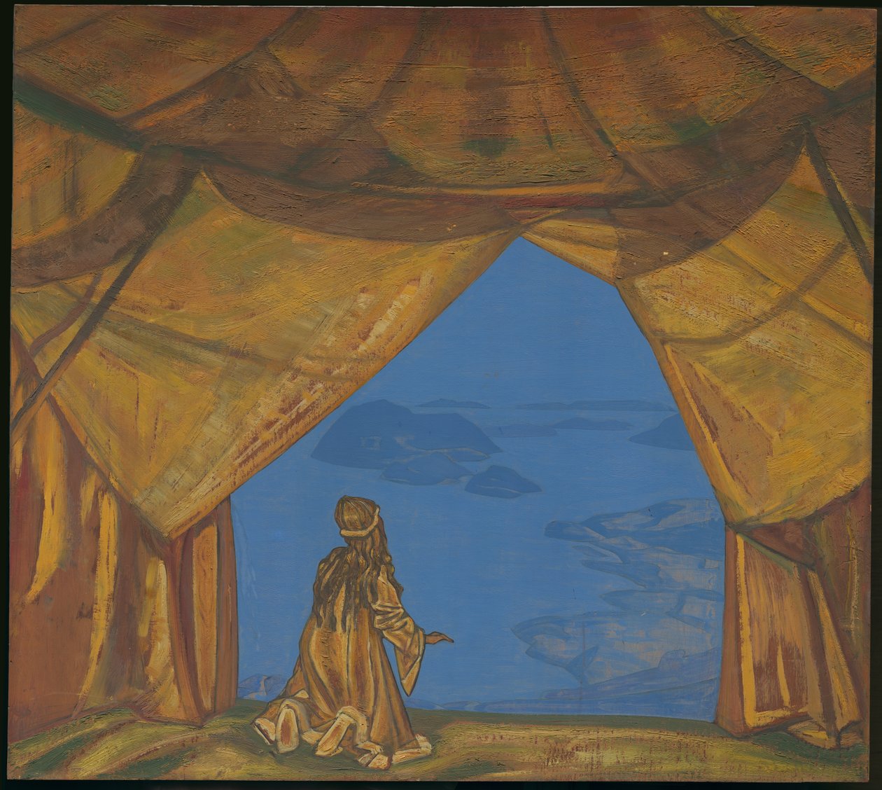 Nattens Herre, 1918 av Nicholas Roerich