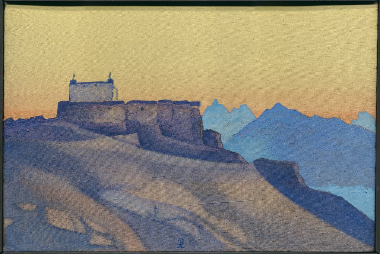Kloster, Sissu, 1932 av Nicholas Roerich