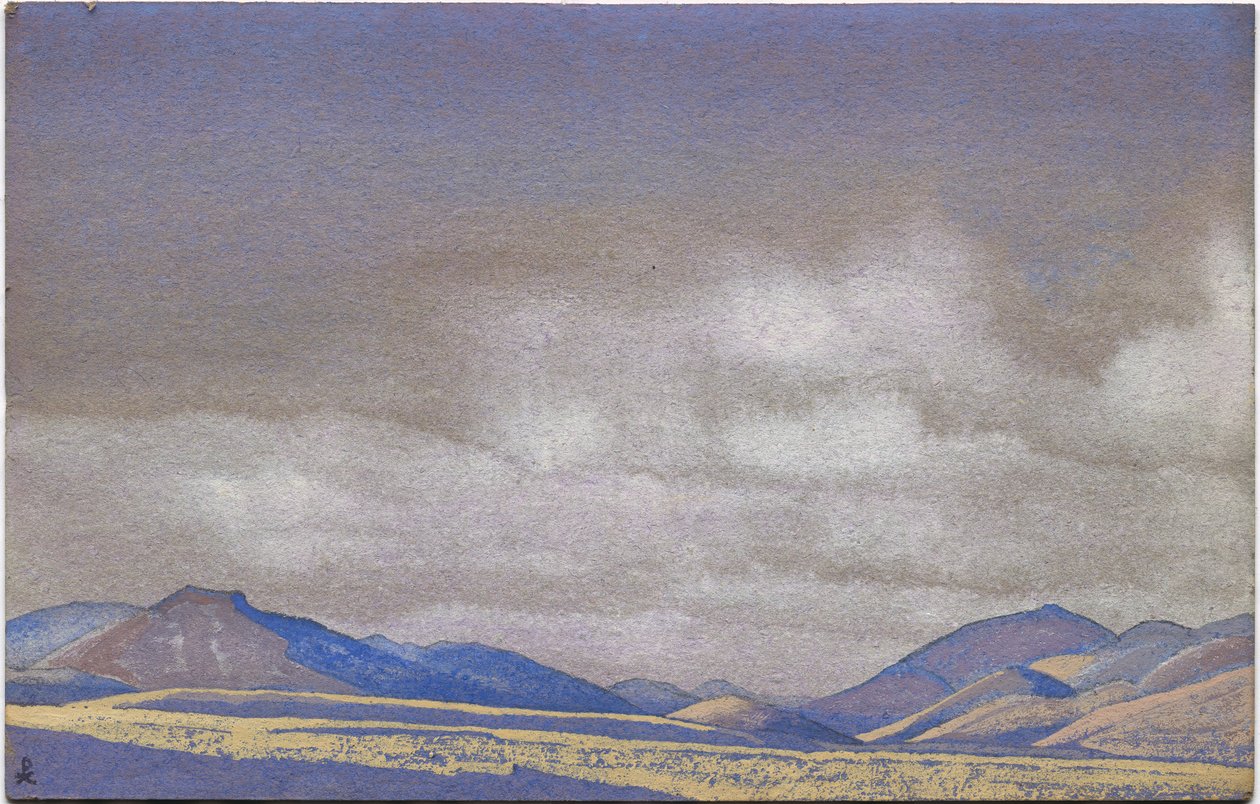 Mongoliet, Chahars kullar, 1936 av Nicholas Roerich