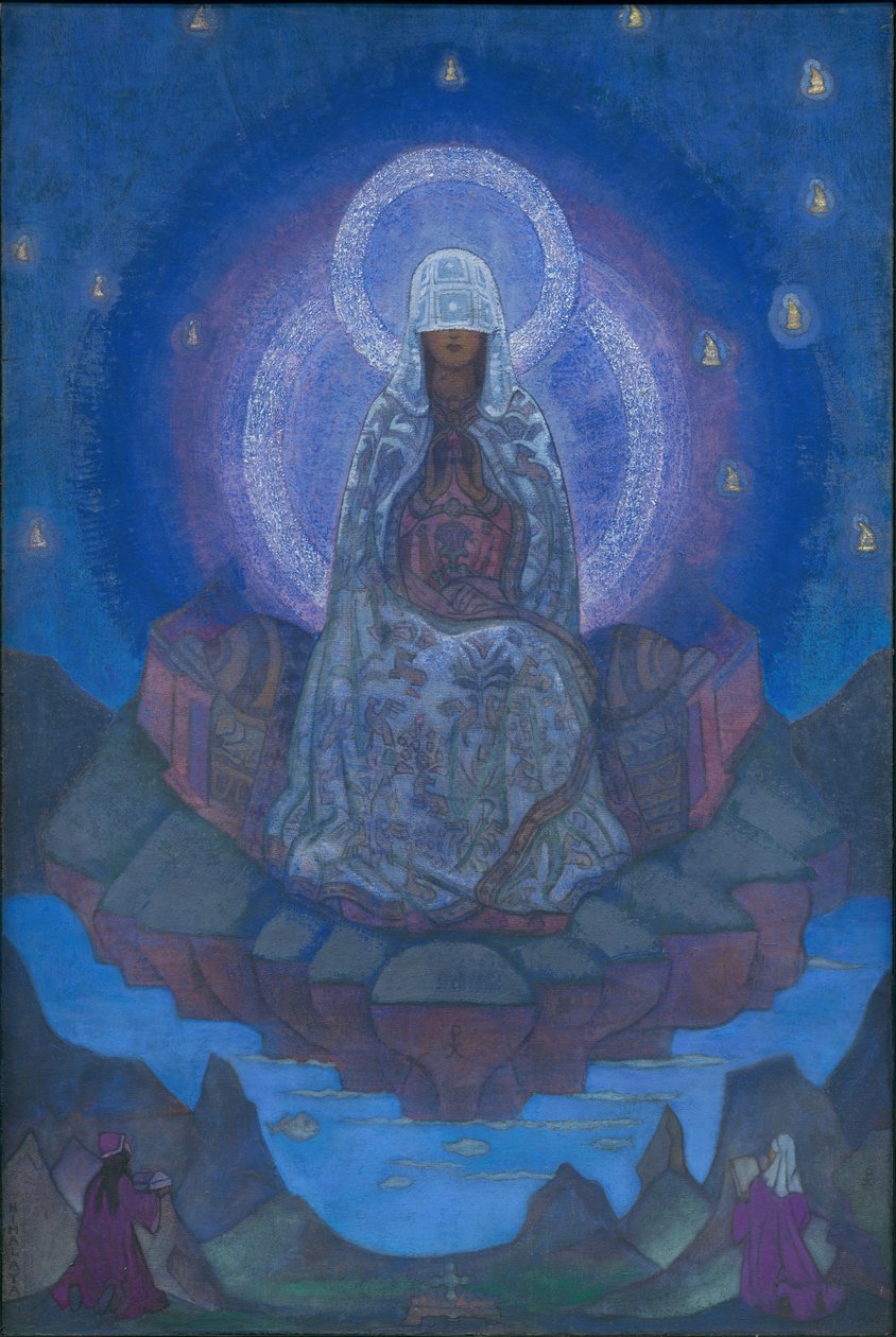 Världens moder, 1924 av Nicholas Roerich