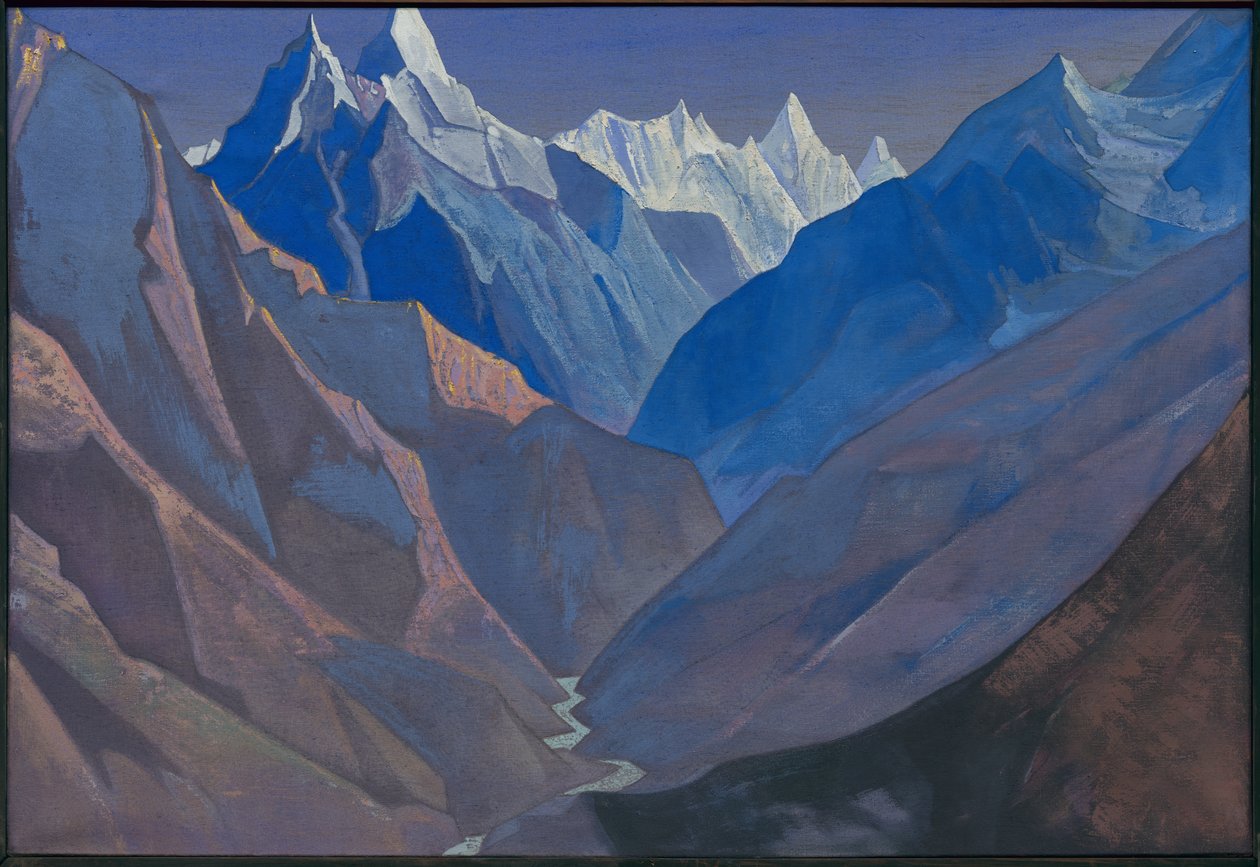 Mount "M", 1931 av Nicholas Roerich