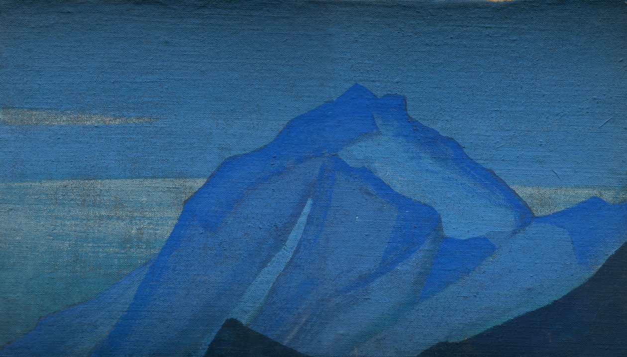 Fjällstudie, c.1929 av Nicholas Roerich