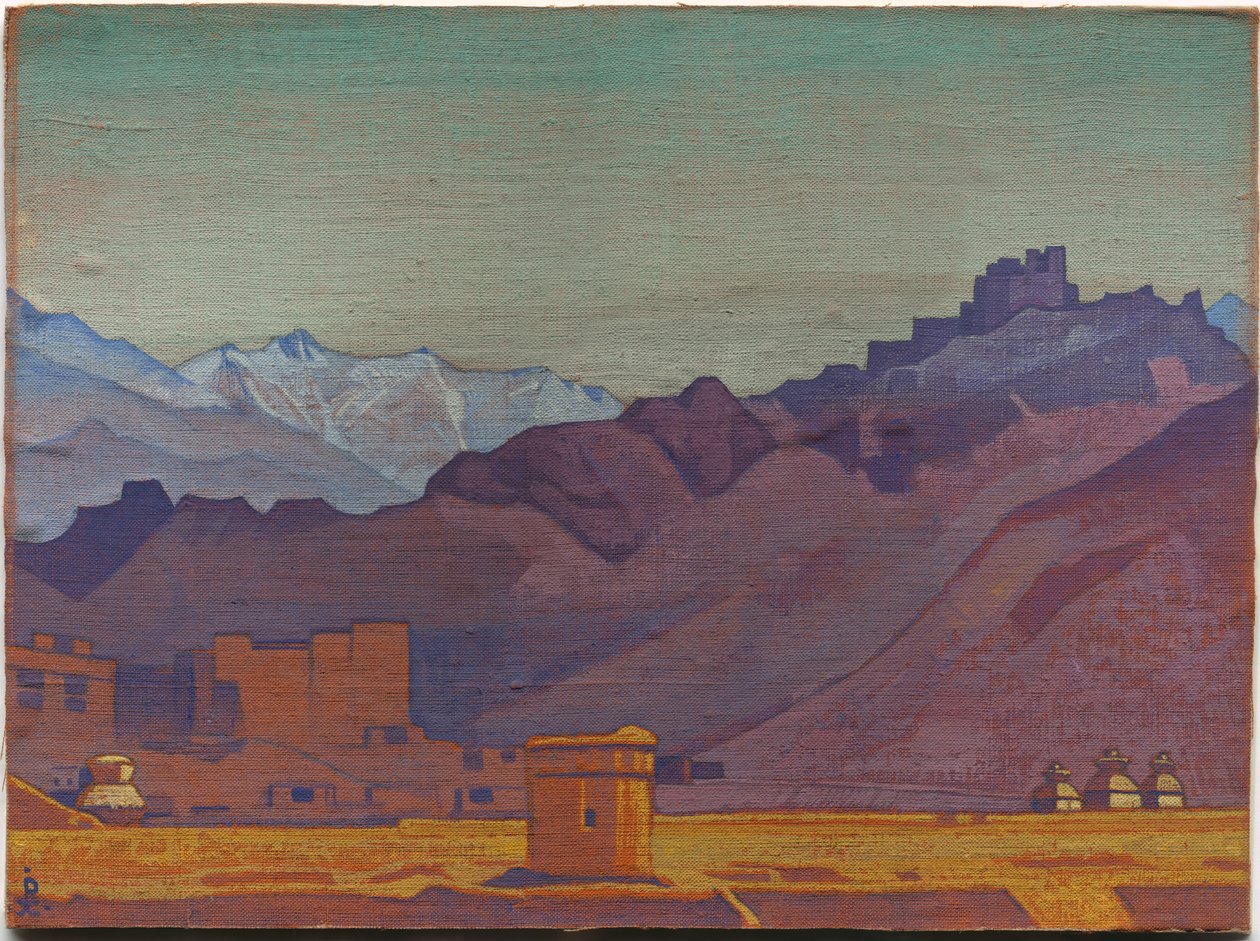 Vägen till Tibet, 1925 av Nicholas Roerich