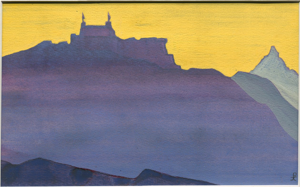 Sissu, skiss till en målning, 1932 av Nicholas Roerich