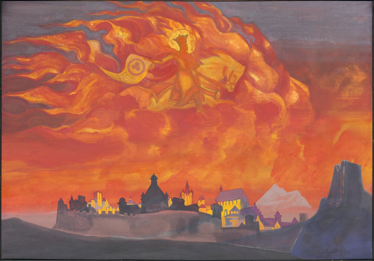 Sophia?Den Allsmäktiges visdom, 1932 av Nicholas Roerich