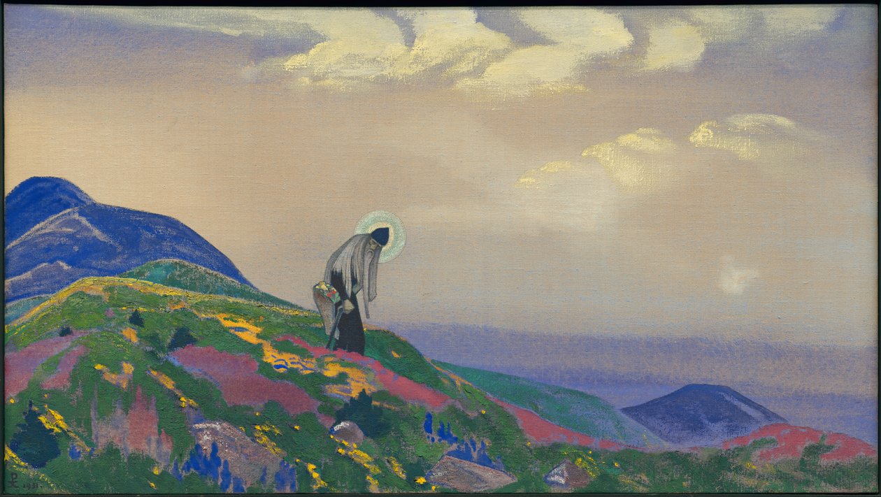 S:t Panteleimon the Healer, 1931 av Nicholas Roerich