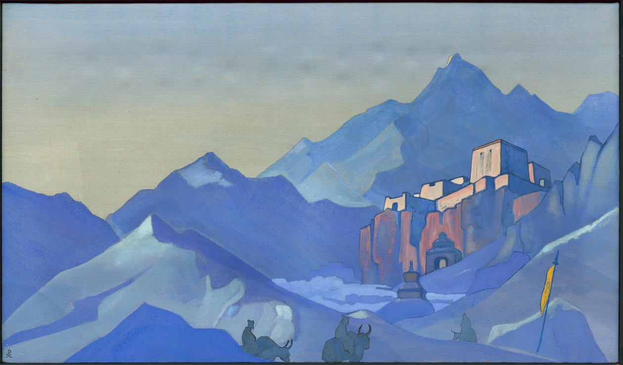 Andens fäste, 1932 av Nicholas Roerich