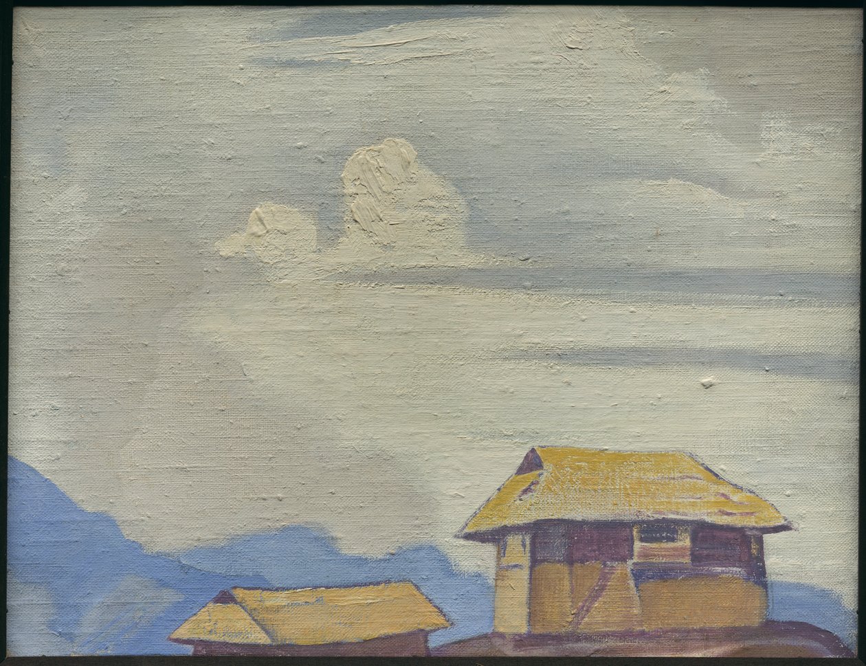 Talung kloster, 1928 av Nicholas Roerich