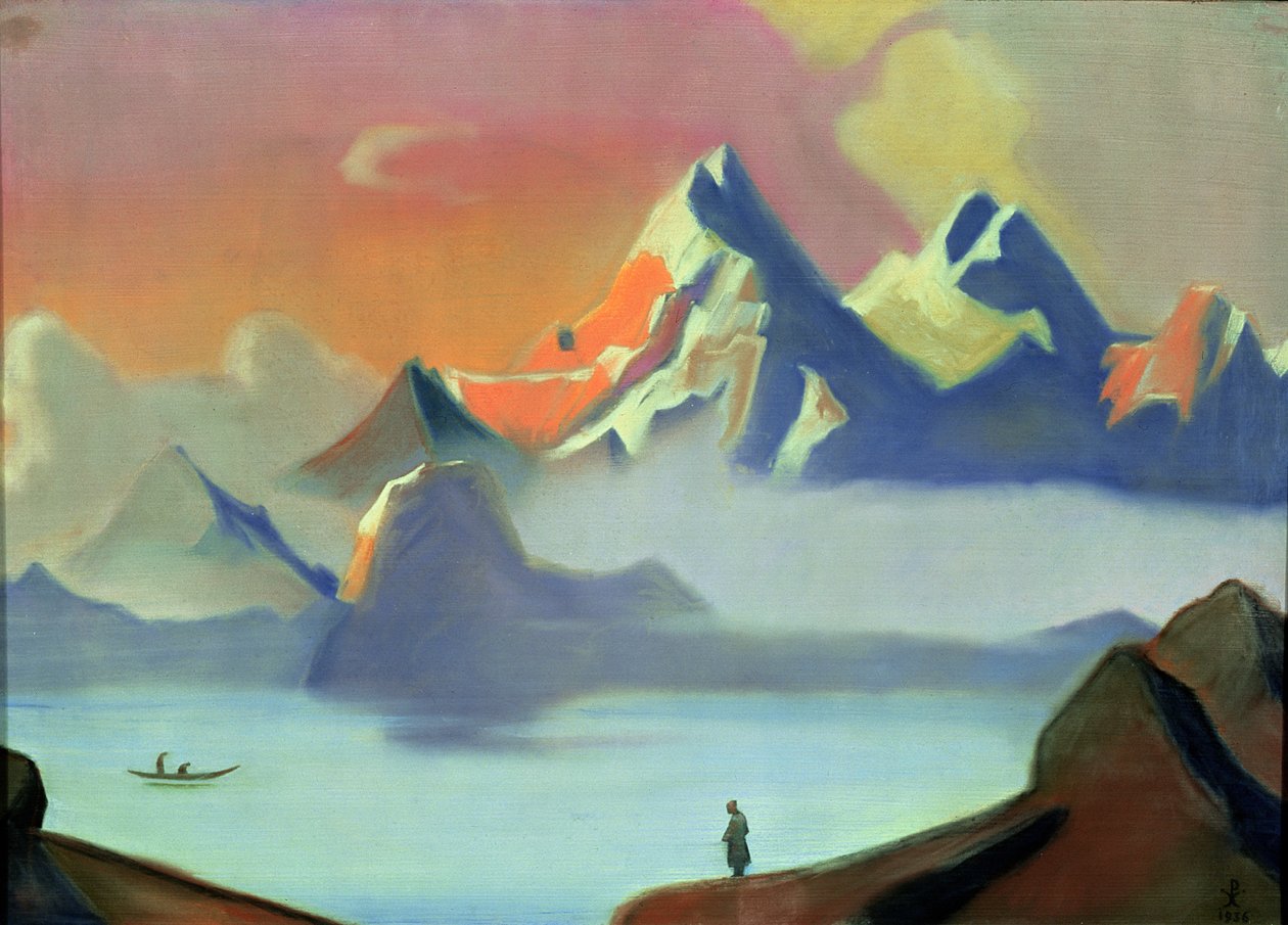 Tibet, 1936 av Nicholas Roerich