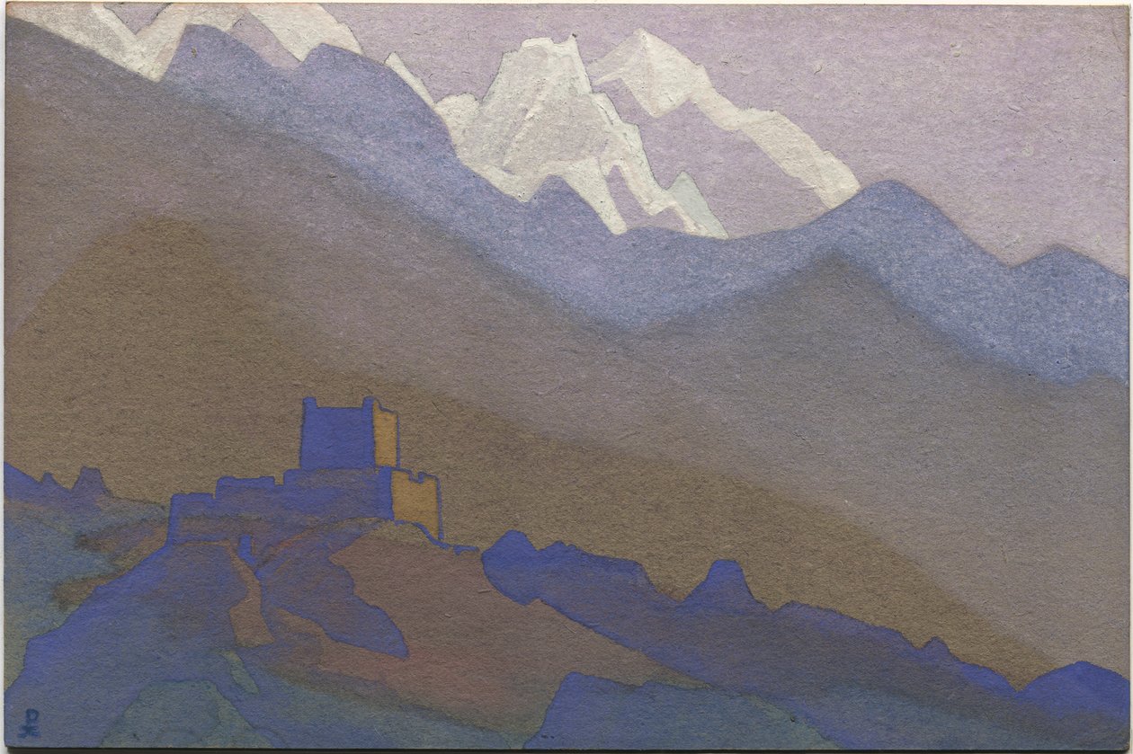 Tibet, Himalaya, 1936 av Nicholas Roerich