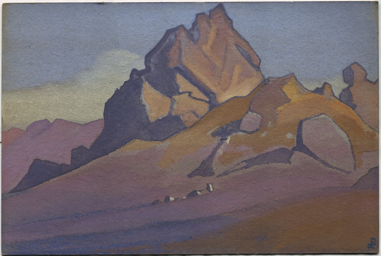 Östra Khada, 1936 av Nicholas Roerich