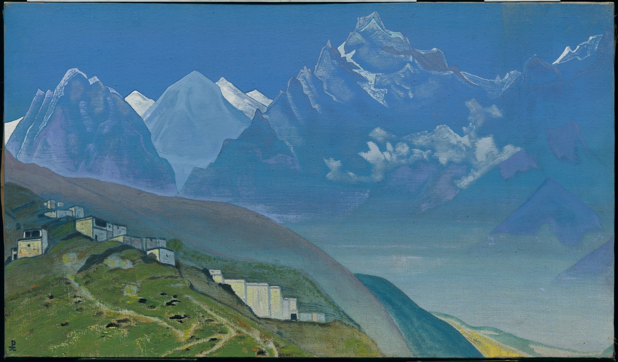 Till Kailas, Lahul, 1932 av Nicholas Roerich