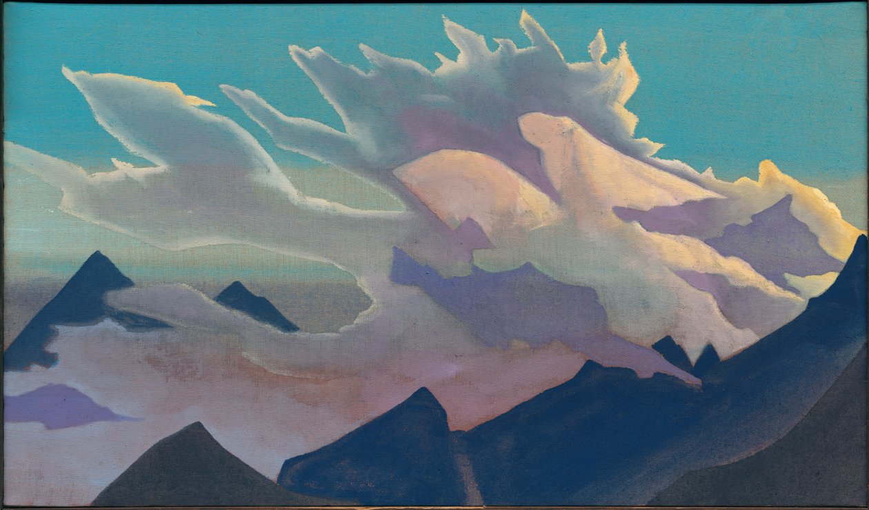 Ljusets krigare, 1933 av Nicholas Roerich