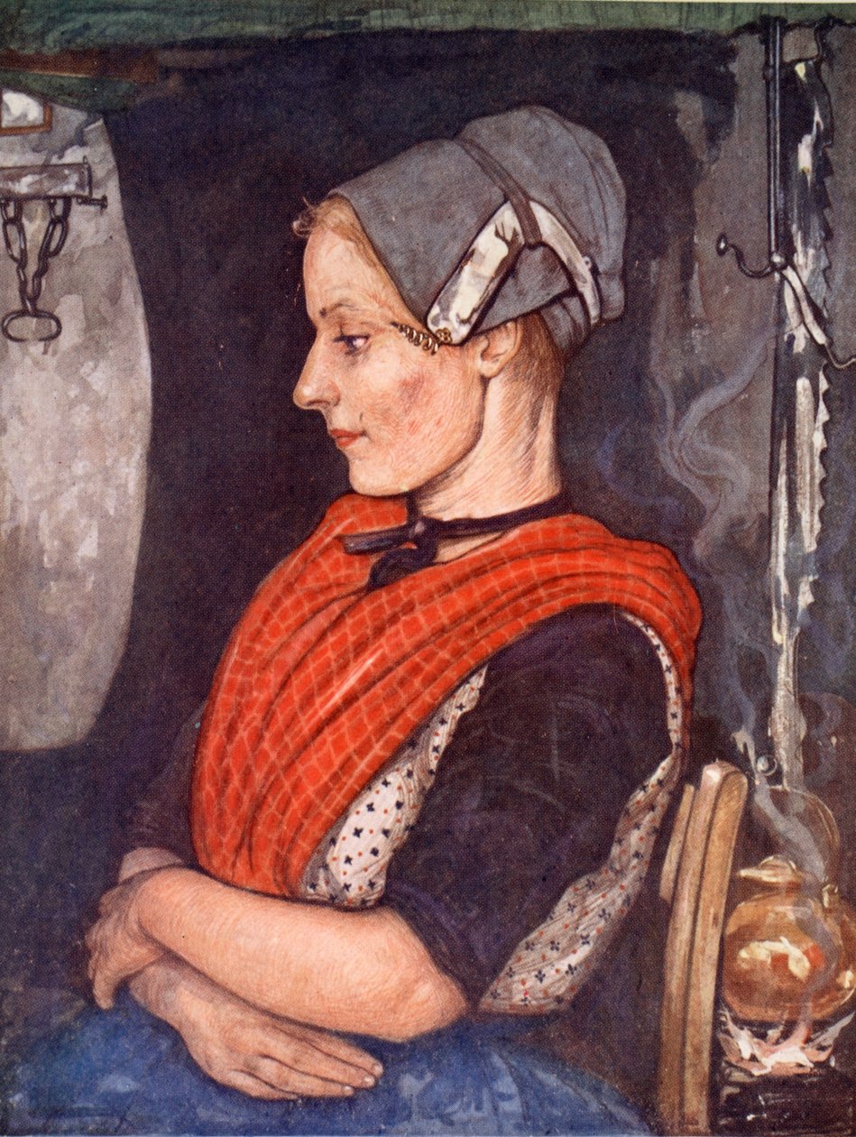 En flicka från Elspeet, 1904 av Nico Jungman
