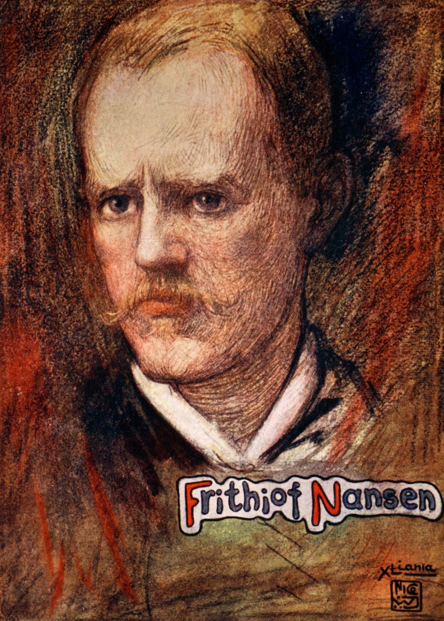 Fridtjof Nansen, 1905 av Nico Jungman