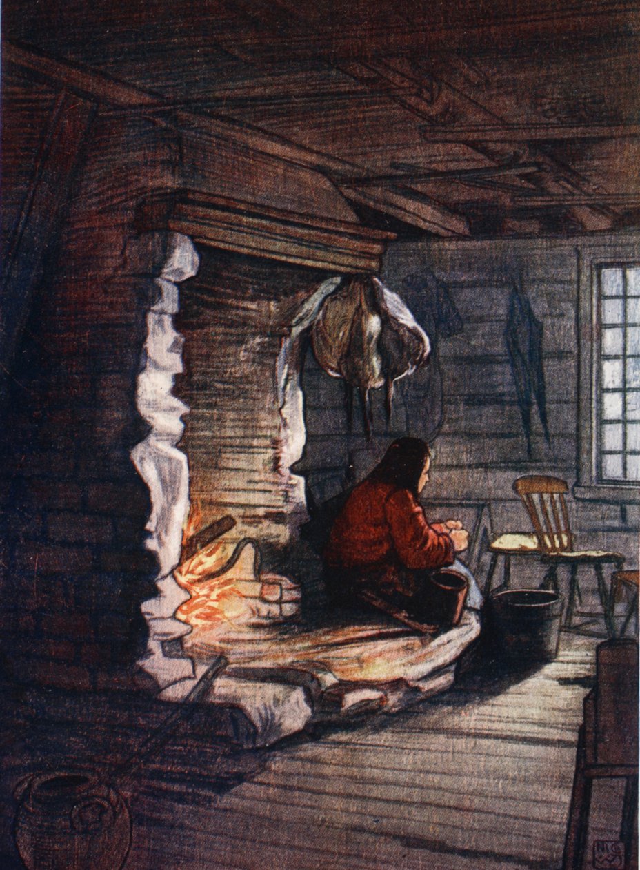 Making the Dinner: A Cottage Interior at Selbo, 1905 av Nico Jungman
