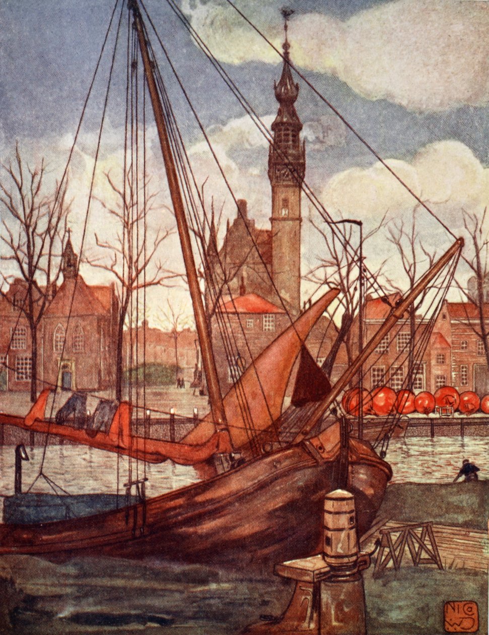 Veere, 1904 av Nico Jungman