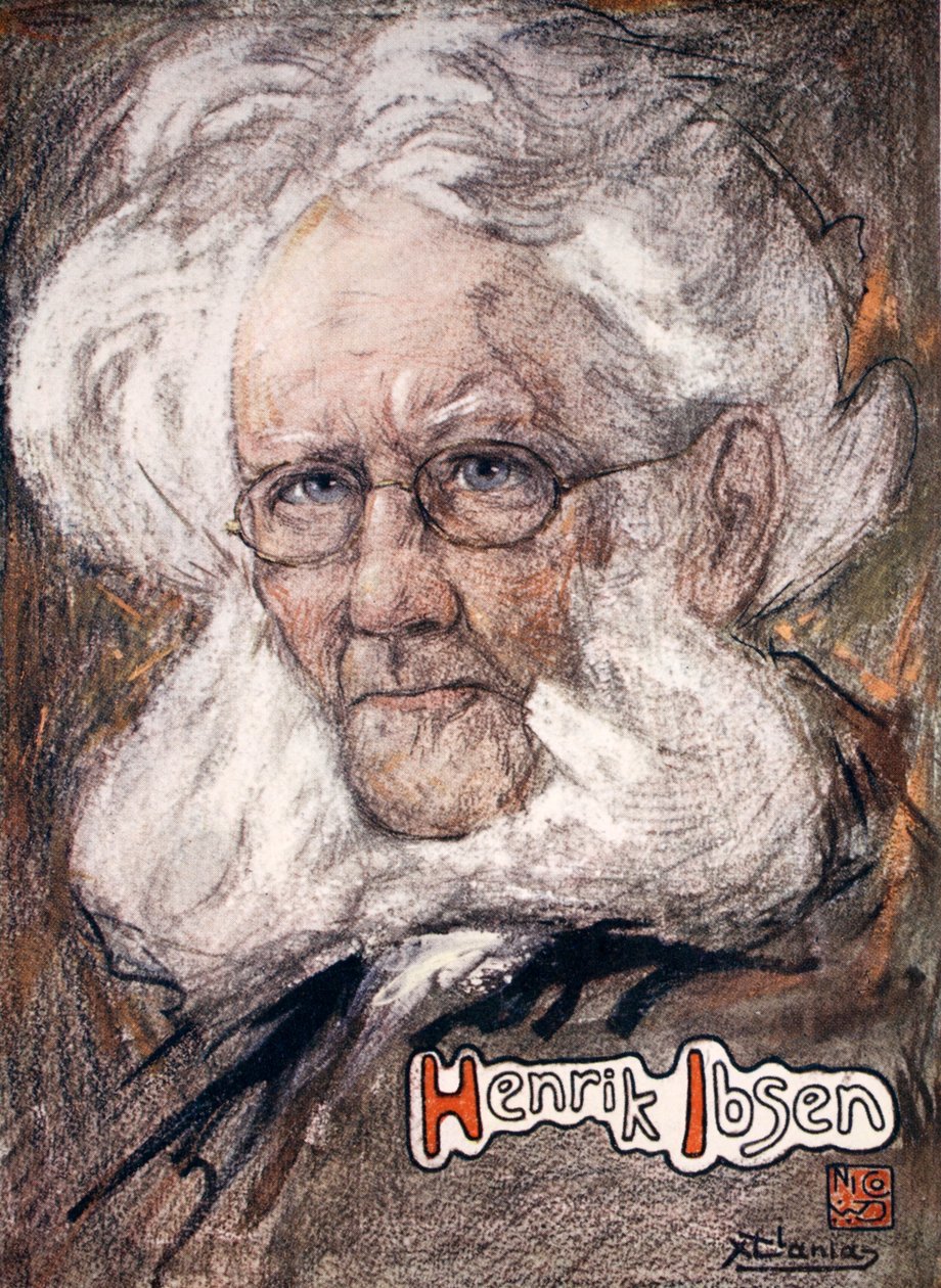 Henrik Ibsen, 1905 av Nico Jungman