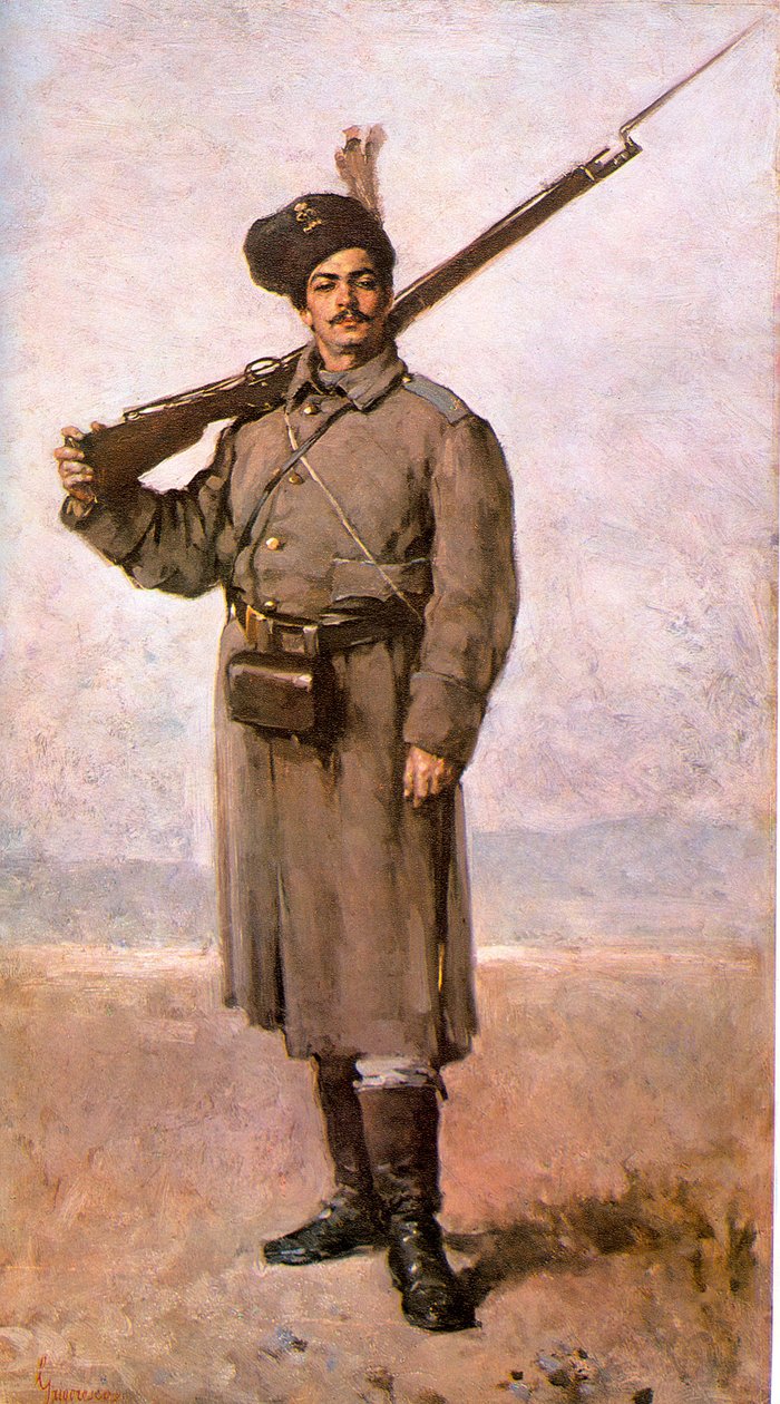 Pitaru och Bukarest av Nicolae Grigorescu
