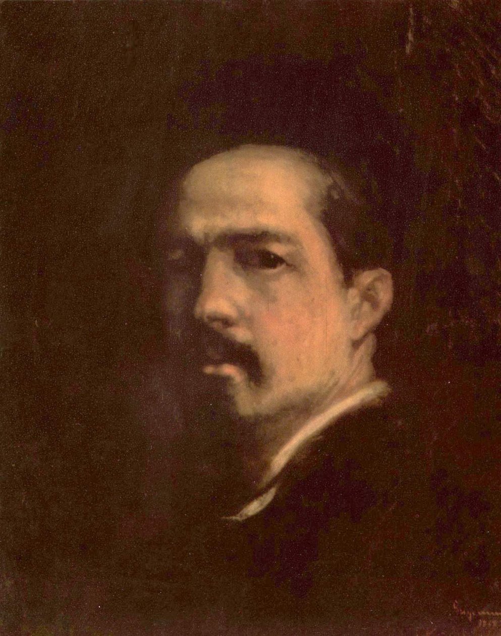 Selbstporträt av Nicolae Grigorescu