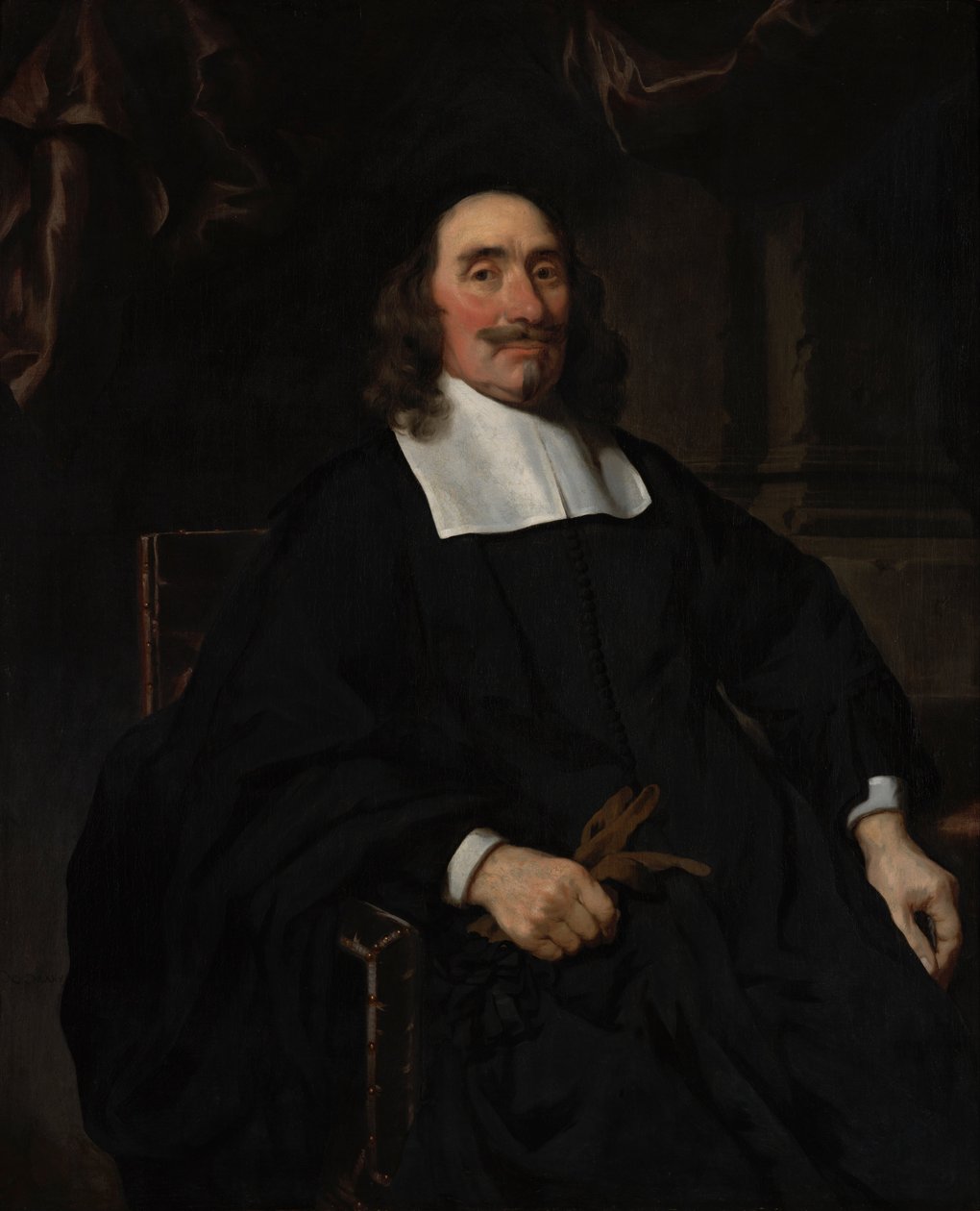Portrait of a Gentleman av Nicolaes Maes