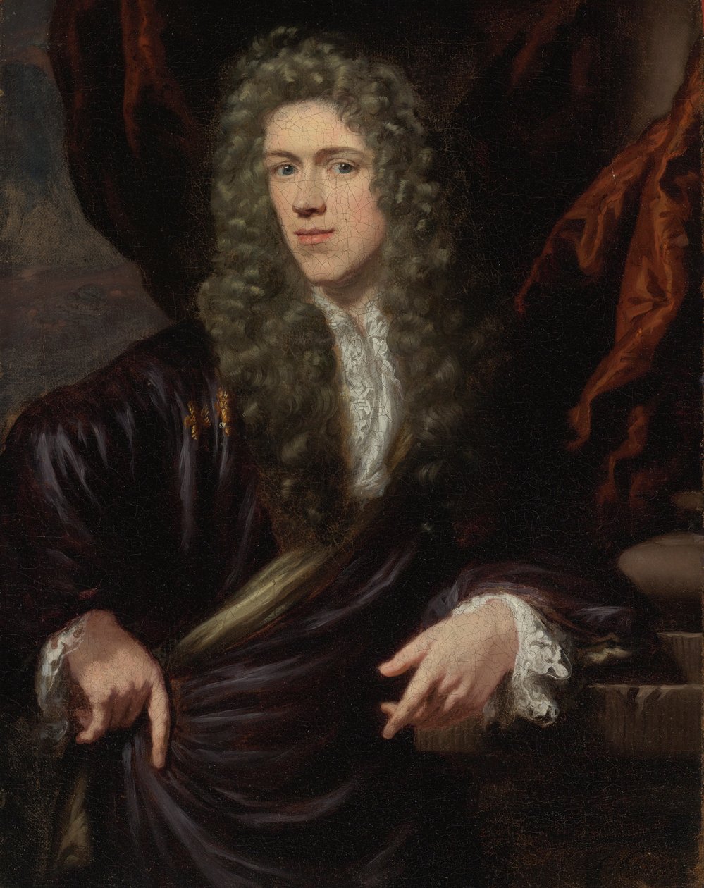 Porträtt av en gentleman av Nicolaes Maes
