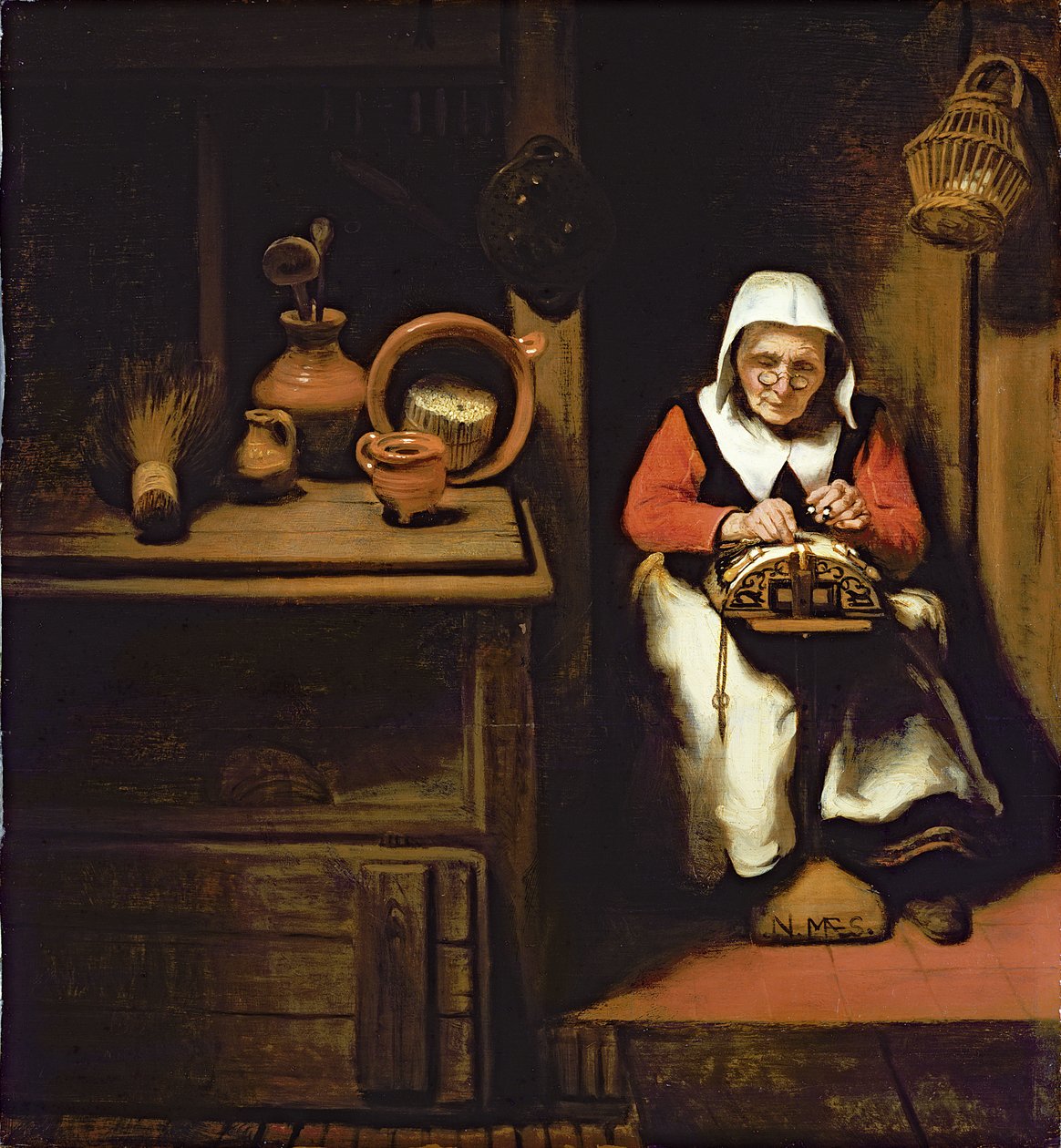 Spetsmakaren av Nicolaes Maes