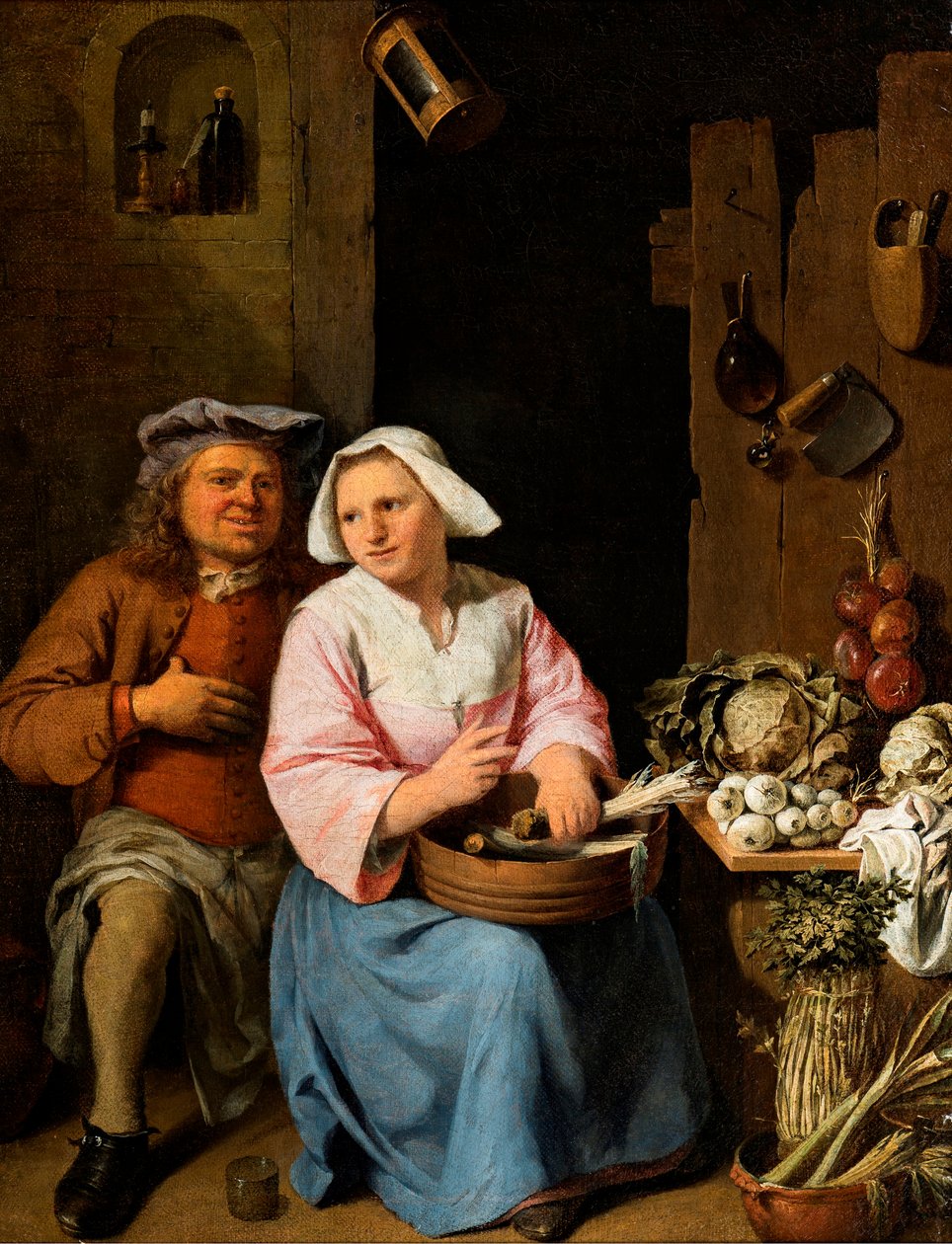 Kärleksförklaring, 1706. av Nicolaes van Haeften