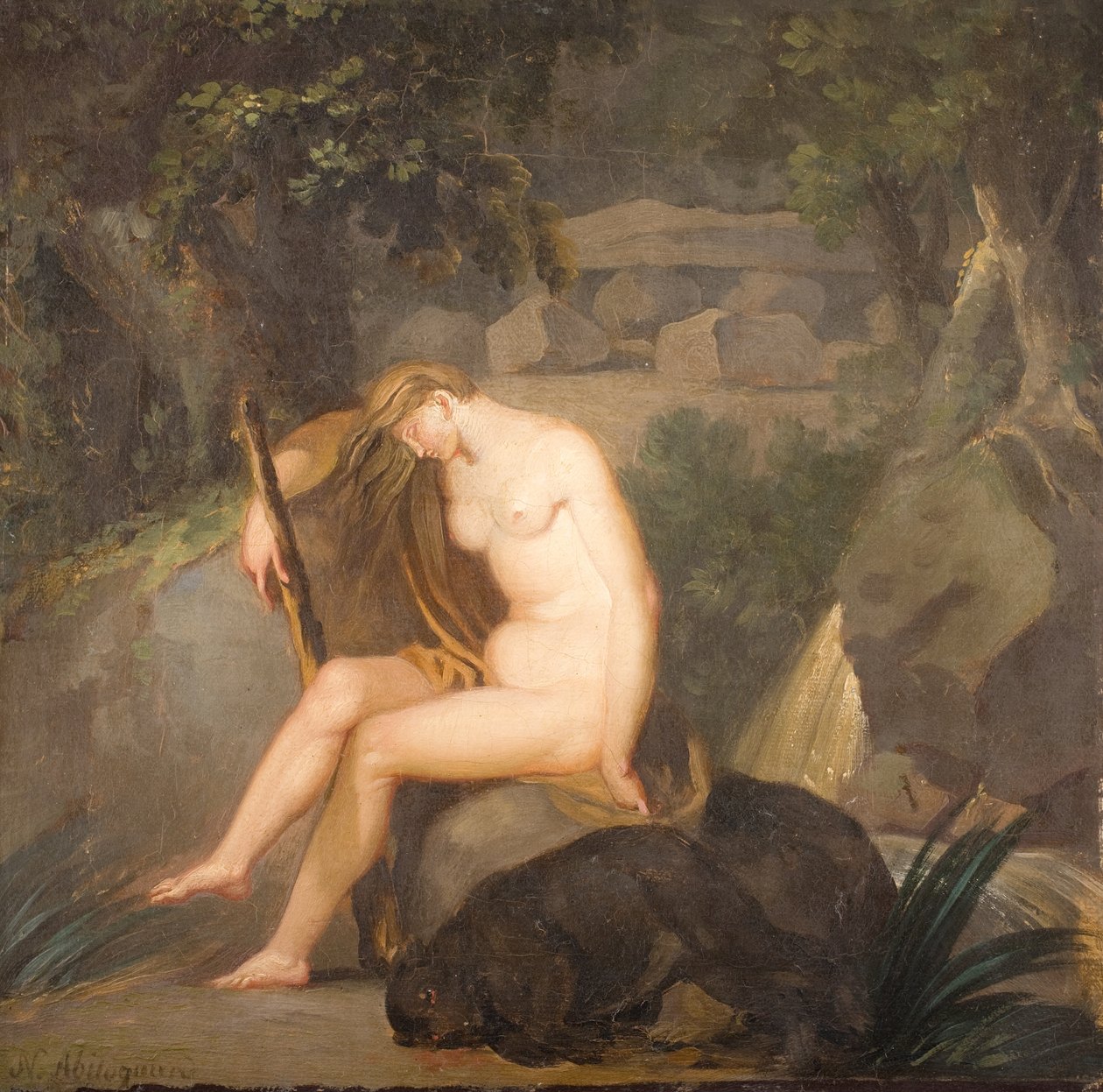 Naturen otämjad av Nicolai Abildgaard