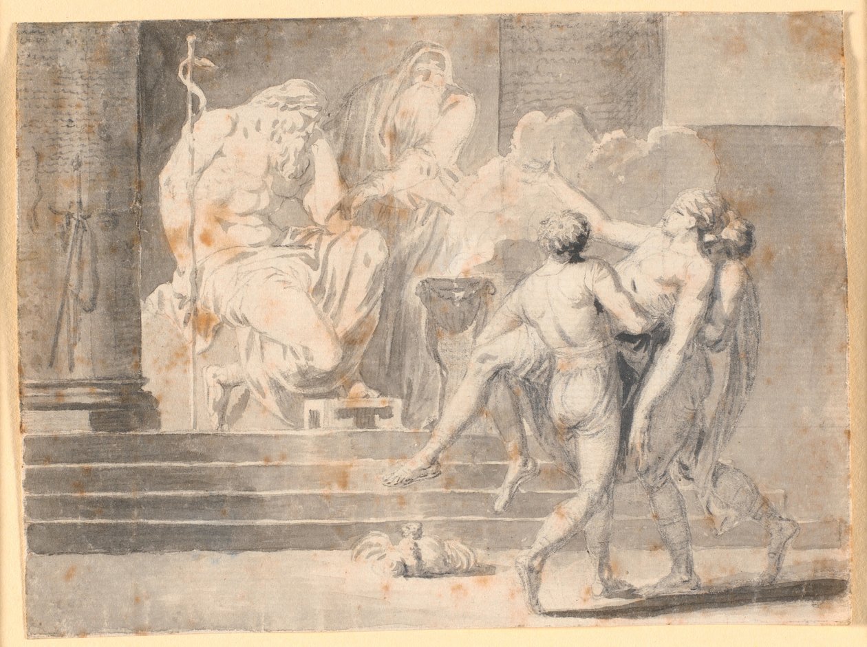 Offer till Aesculapius av Nicolai Abildgaard