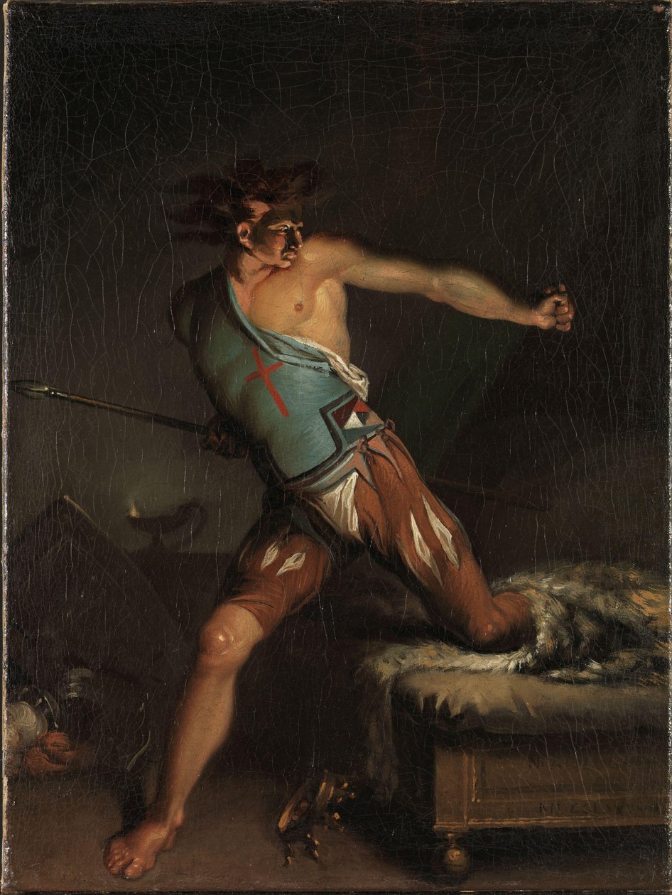 Richard III av Nicolai Abraham Abildgaard