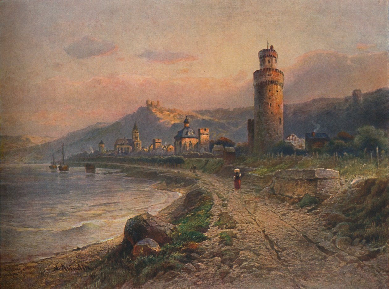 Oberwesel, 1923. av Nicolai Astudin