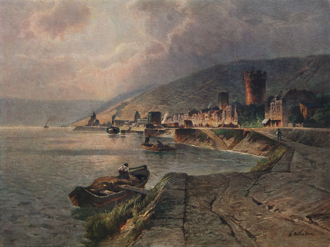 Rudesheim, 1923. av Nicolai Astudin